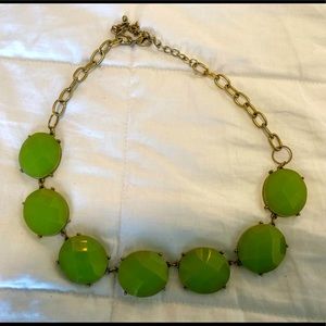 Mint and Gold Necklace